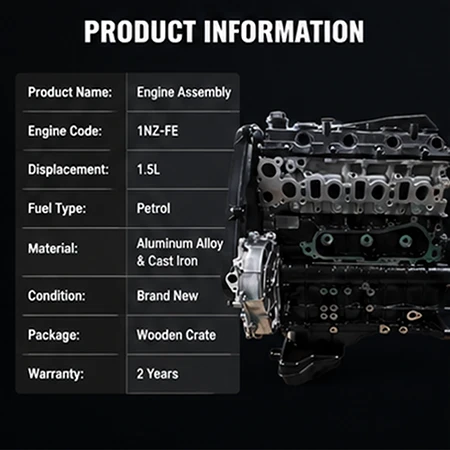 Toyota 2TR-FE 2.7L VVT-i Gasoline Engine Long Block | 20-Year Factory Direct | IATF16949 Certified | Fits Hilux/Prado/Hiace best